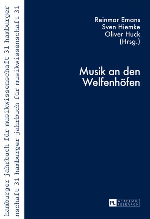 Cover of the book Musik an den Welfenhoefen by , Peter Lang