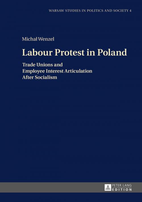 Cover of the book Labour Protest in Poland by Michal Wenzel, Peter Lang