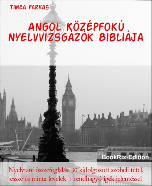 Cover of the book Angol Középfokú Nyelvvizsgázók Bibliája by Timea Farkas, BookRix