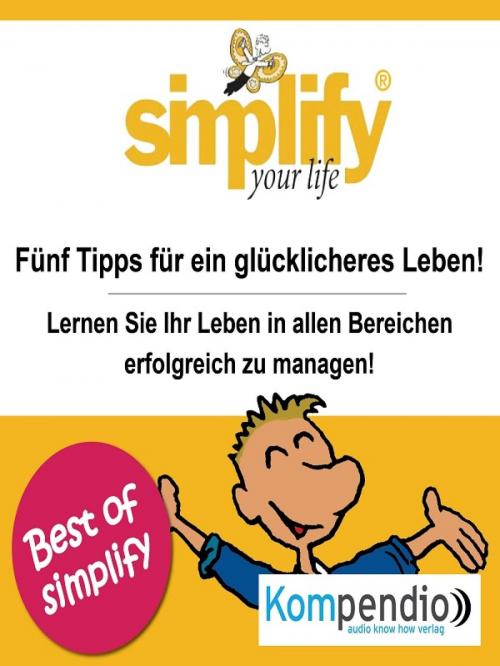 Cover of the book simplify your life by Ruth Drost-Hüttl, epubli