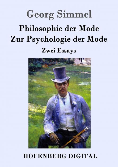 Cover of the book Philosophie der Mode / Zur Psychologie der Mode by Georg Simmel, Hofenberg