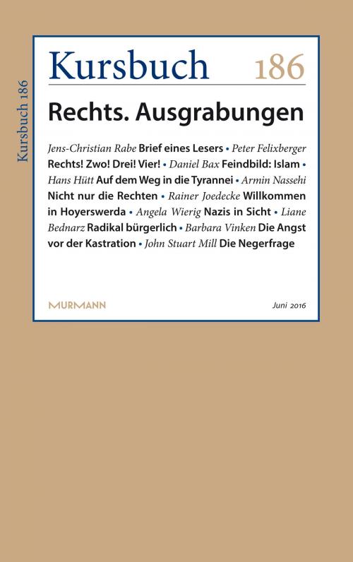Cover of the book Kursbuch 186 by , Kursbuch