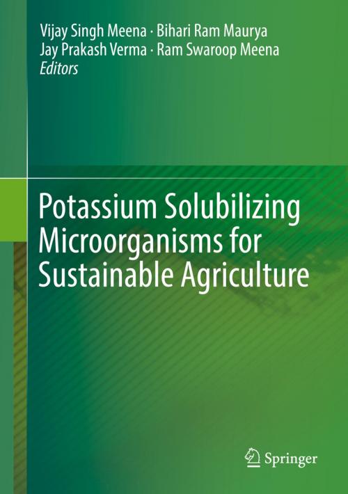 Cover of the book Potassium Solubilizing Microorganisms for Sustainable Agriculture by , Springer India