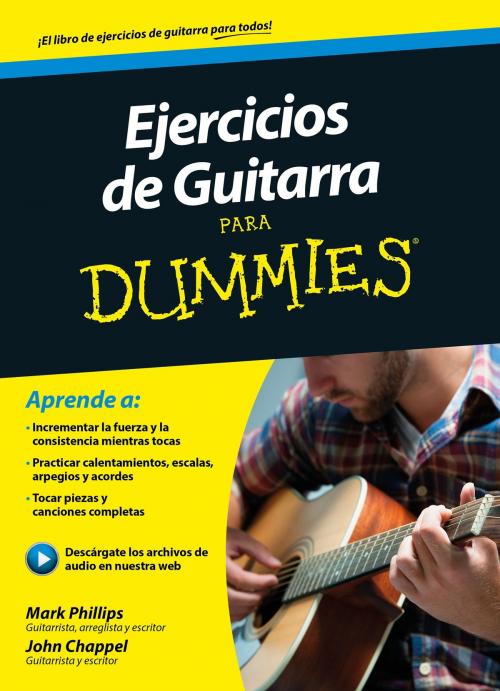 Cover of the book Ejercicios de guitarra para Dummies by Mark Phillips, Jon Chappell, Grupo Planeta