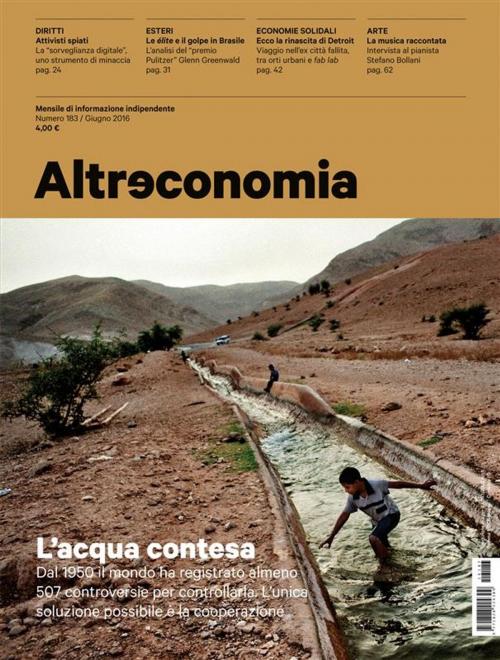 Cover of the book Altreconomia 183, giugno 2016 by AA. VV., Altreconomia
