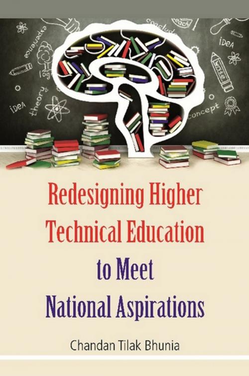 Cover of the book Redesigning Higher Technical Education To Meet National Aspirations by Prof Chandan Tilak Bhunia, Kalpaz Publications