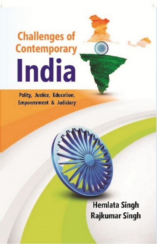 Cover of the book Challenges of Contemporary India by Hemlata Dr Singh, Rajkumar Dr Singh, Kalpaz Publications