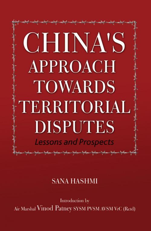 Cover of the book China's Approach Towards Territorial Disputes: Lessons and Prospects by Ms Sana Hashmi, KW Publishers
