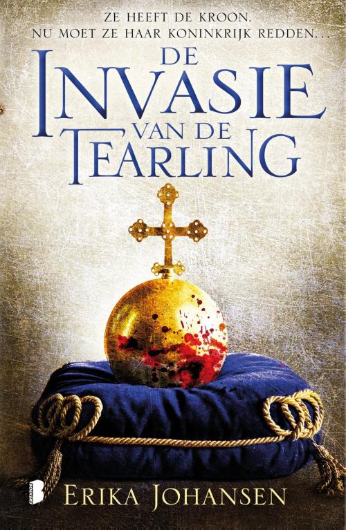 Cover of the book De invasie van de Tearling by Erika Johansen, Meulenhoff Boekerij B.V.