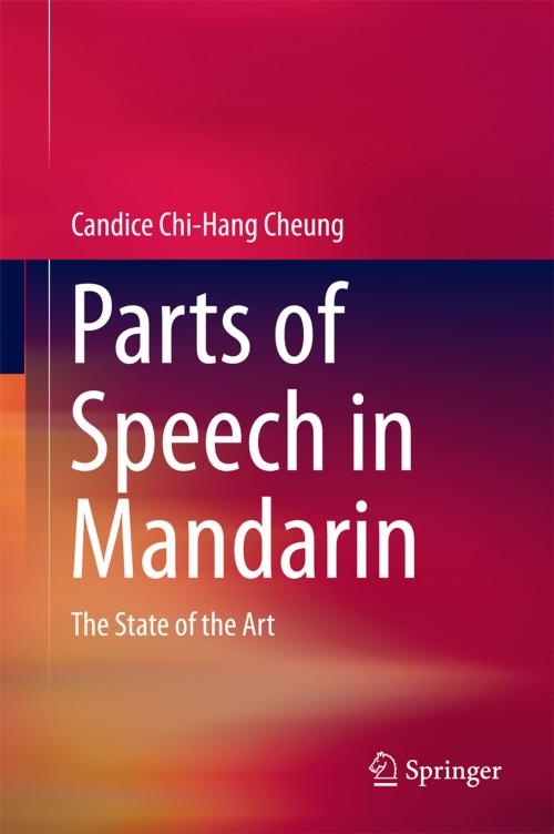 Cover of the book Parts of Speech in Mandarin by Candice Chi-Hang Cheung, Springer Singapore