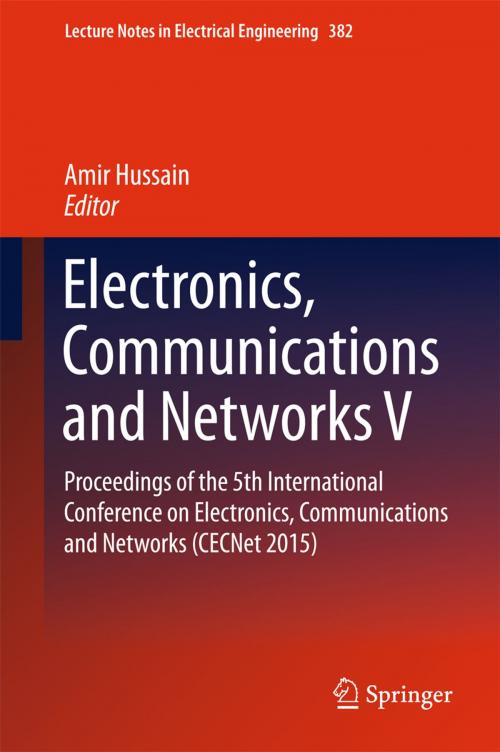 Cover of the book Electronics, Communications and Networks V by , Springer Singapore