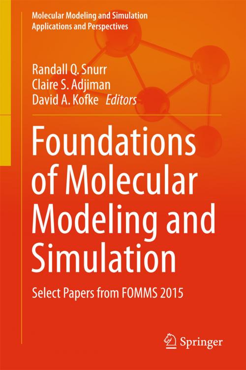Cover of the book Foundations of Molecular Modeling and Simulation by , Springer Singapore