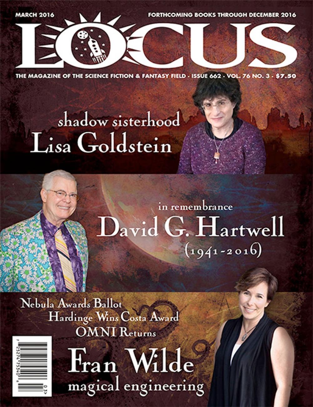 Big bigCover of Locus Magazine, Issue #662, March 2016
