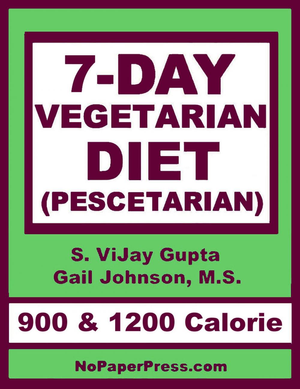 Big bigCover of 7-Day Vegetarian Diet