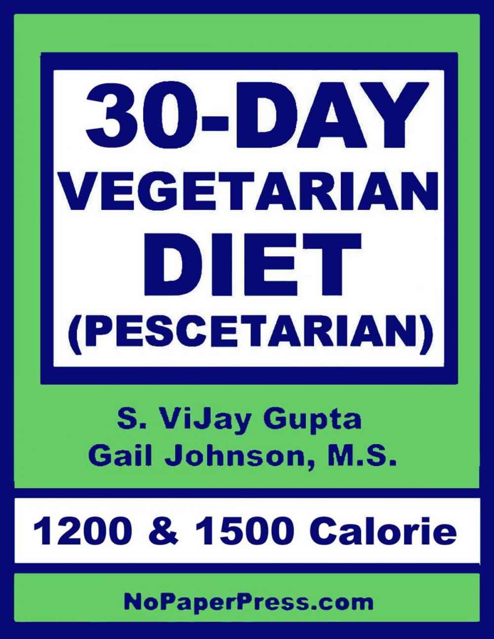 Big bigCover of 30-Day Vegetarian Diet