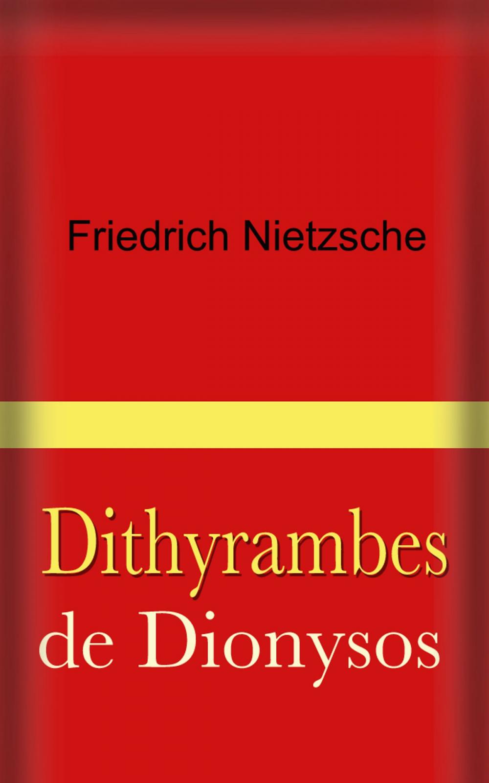 Big bigCover of Dithyrambes de Dionysos