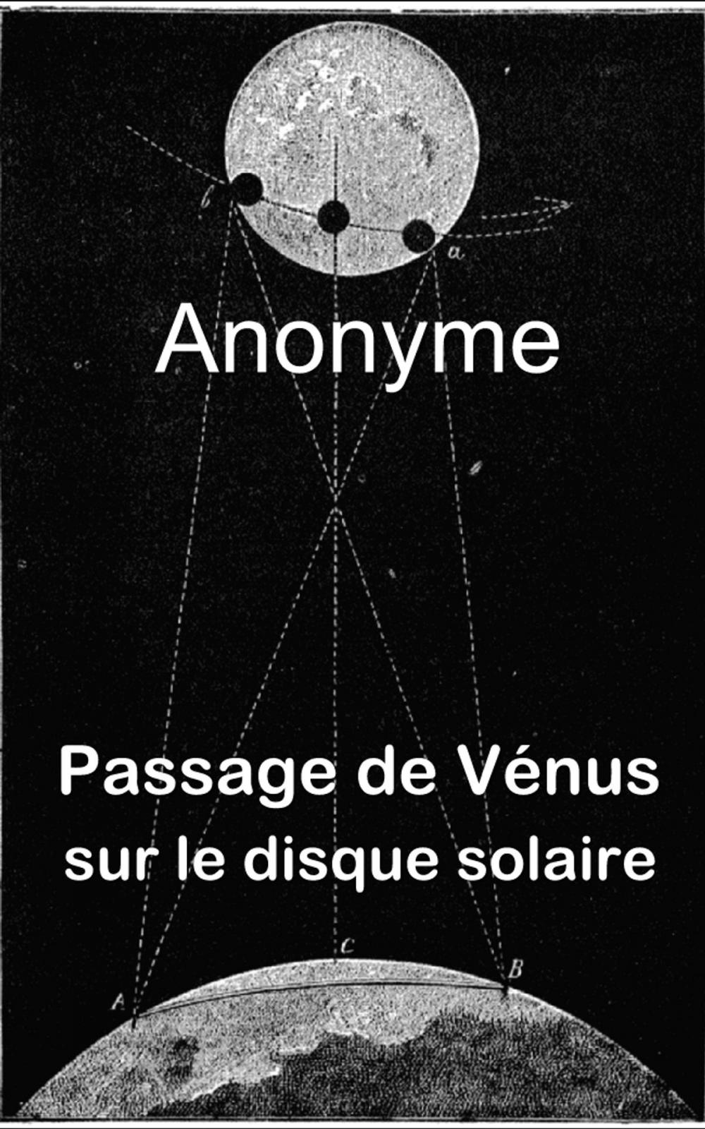 Big bigCover of Passage de Vénus sur le disque solaire