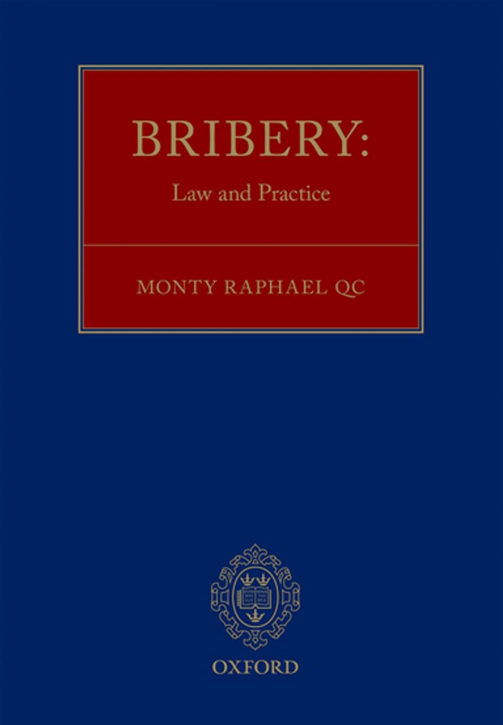 Big bigCover of Bribery: Law and Practice