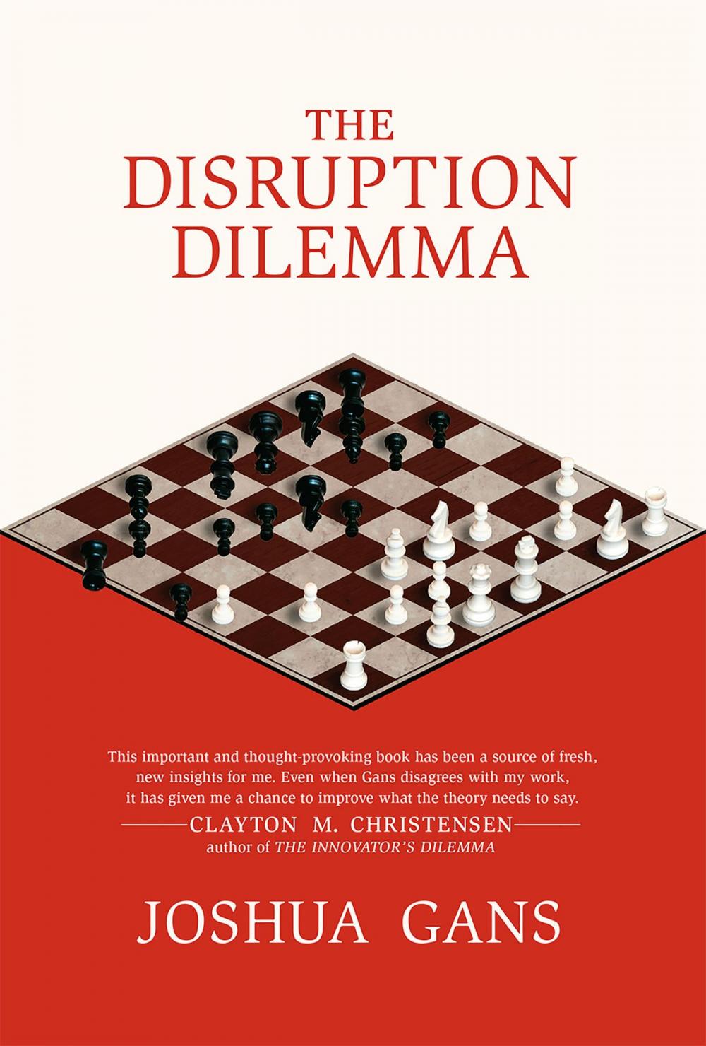 Big bigCover of The Disruption Dilemma
