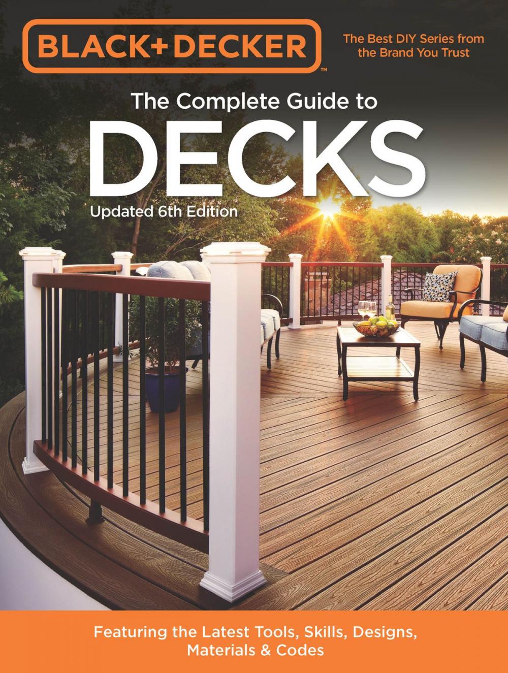 Big bigCover of Black & Decker The Complete Guide to Decks 6th edition