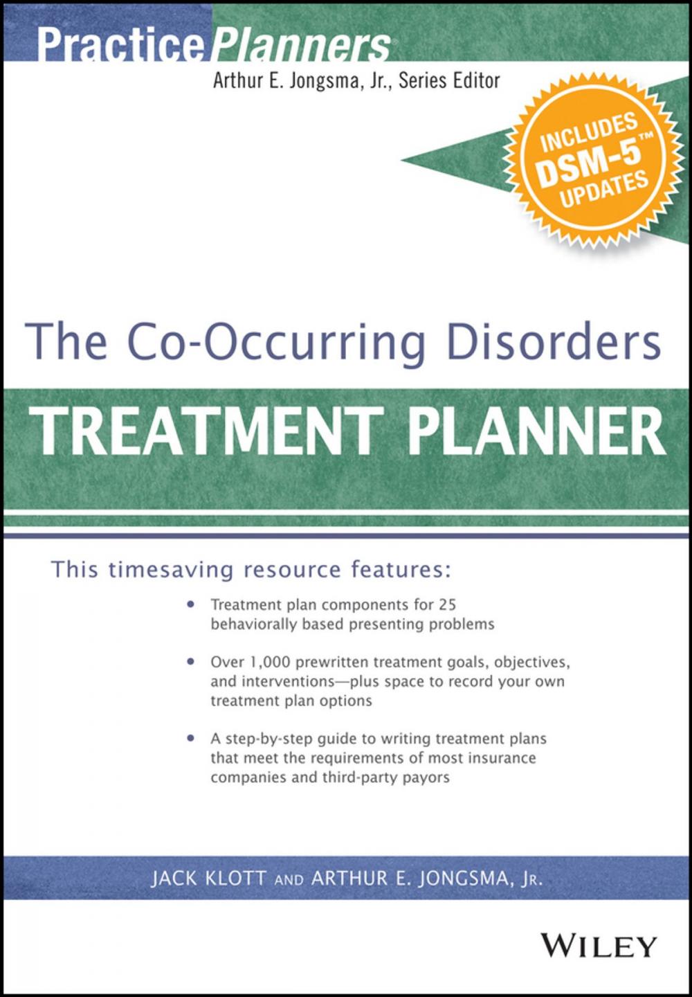 Big bigCover of The Co-Occurring Disorders Treatment Planner, with DSM-5 Updates