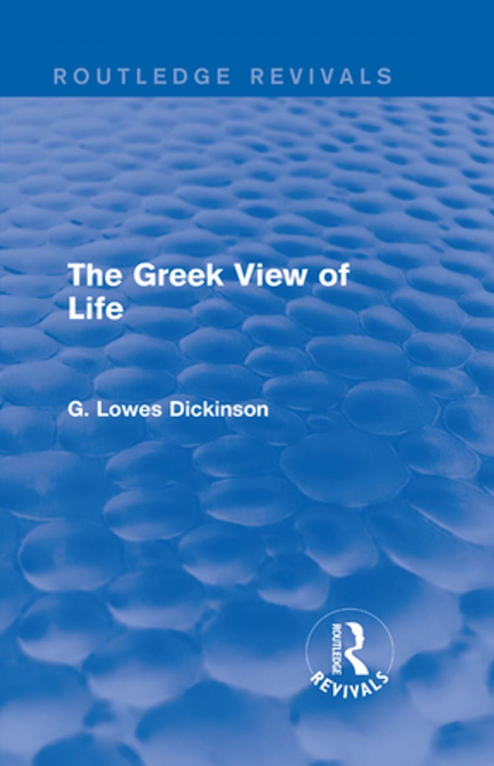 Big bigCover of The Greek View of Life