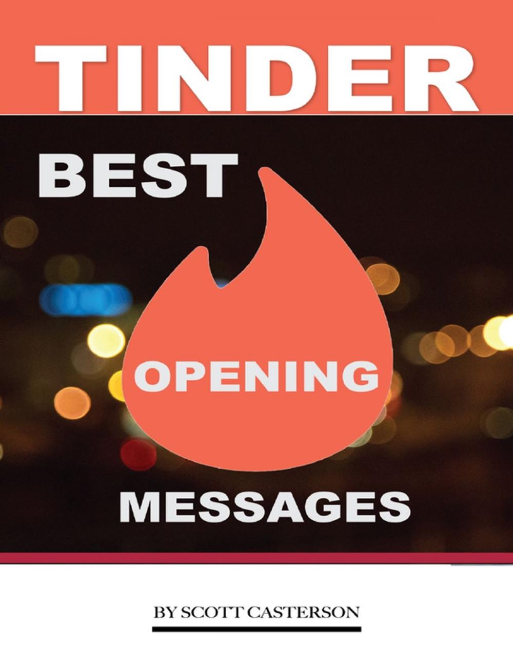 Big bigCover of Tinder Best Opening Messages