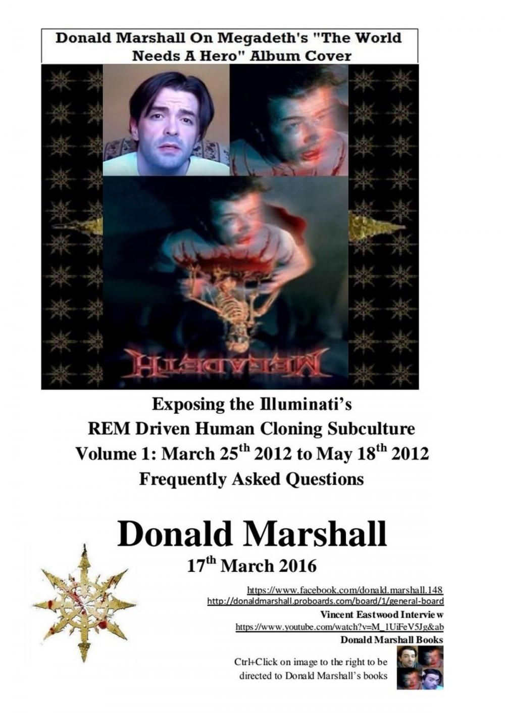 Big bigCover of Exposing the Illuminati's R.E.M Driven Human Cloning Subculture, Frequently Asked Questions