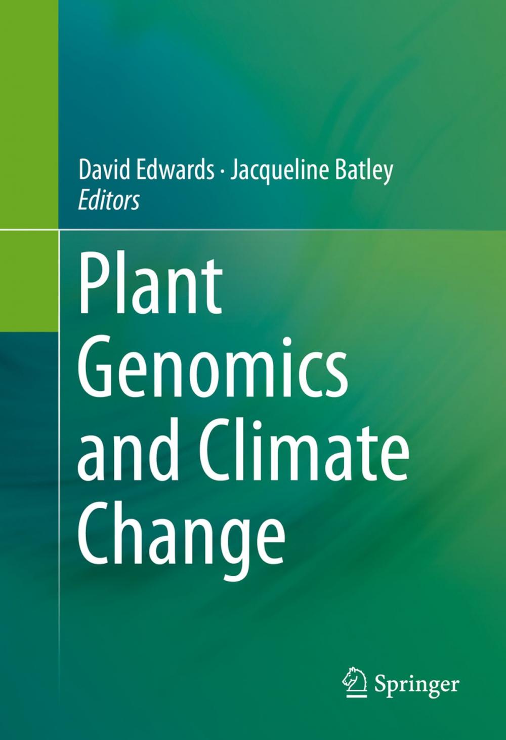 Big bigCover of Plant Genomics and Climate Change