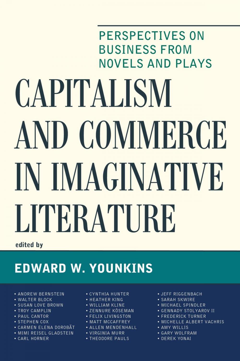 Big bigCover of Capitalism and Commerce in Imaginative Literature