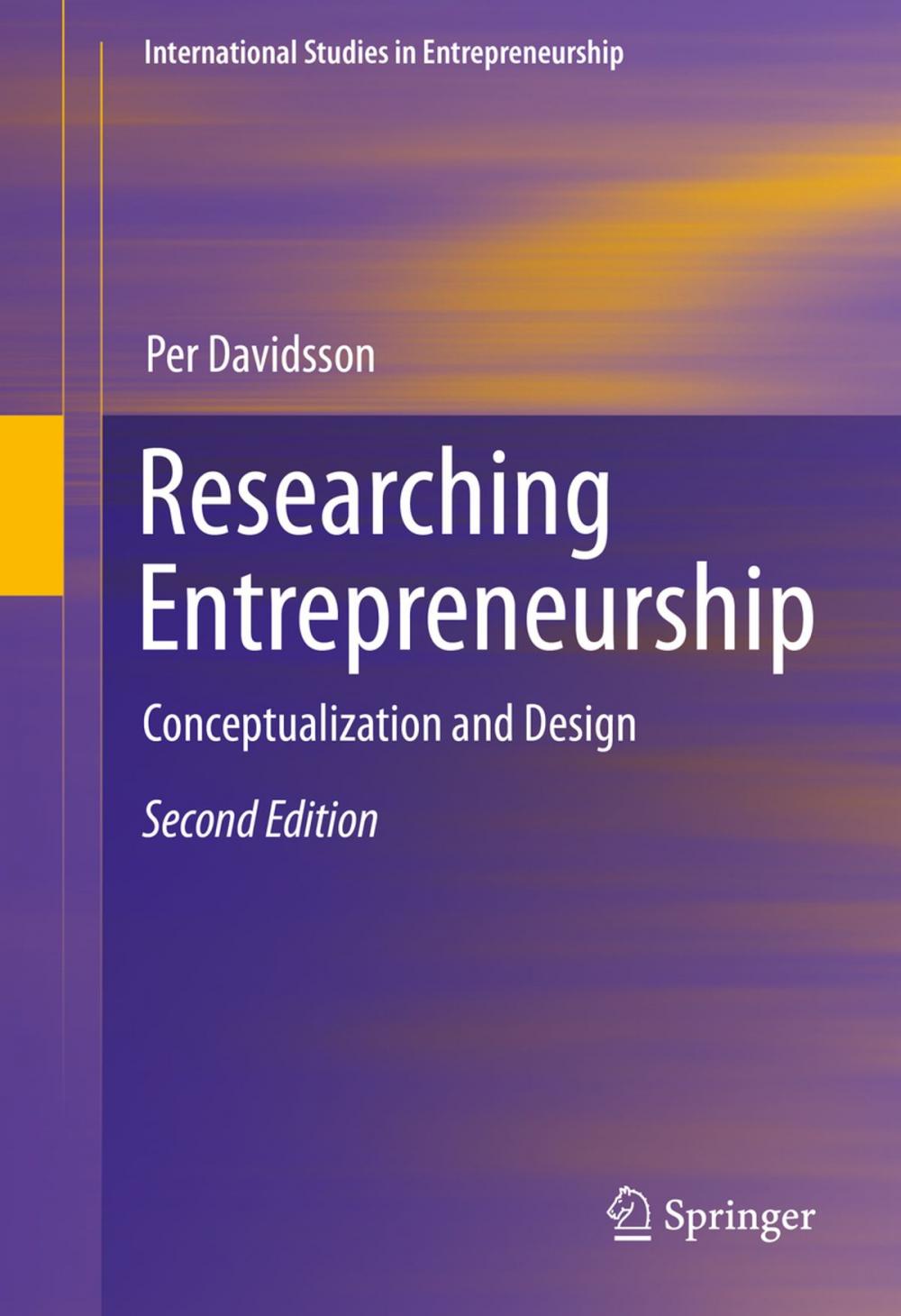 Big bigCover of Researching Entrepreneurship