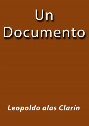Cover of the book Un Documento by Platón