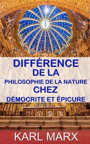 Cover of the book Différence de la philosophie de la nature chez Démocrite et Épicure by Léon Tolstoï, Ely Halpérine-Kaminsky.