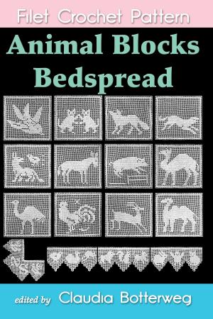 Book cover of Animal Blocks Bedspread Filet Crochet Pattern