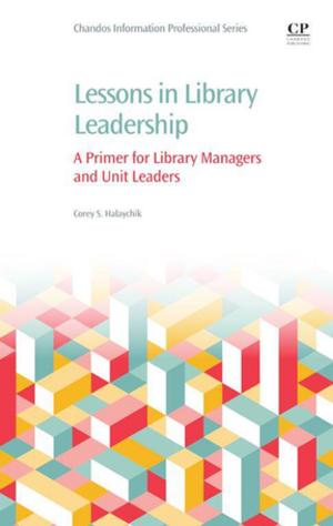 Cover of the book Lessons in Library Leadership by James G. Speight