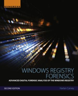 Cover of the book Windows Registry Forensics by Nikolai Bakaev
