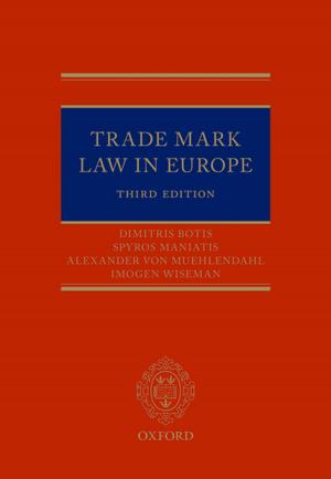 Cover of the book Trade Mark Law in Europe 3e by Leonard Wood