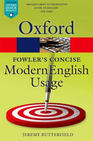 Cover of the book Fowler's Concise Dictionary of Modern English Usage by 