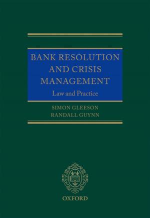 Cover of the book Bank Resolution and Crisis Management by Geoffrey Jones