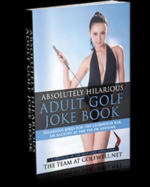Cover of Absolutely Hilarious Adult Golf Joke Book