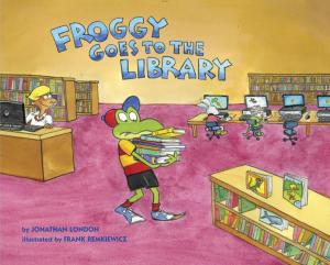 Cover of the book Froggy Goes to the Library by HP Newquist