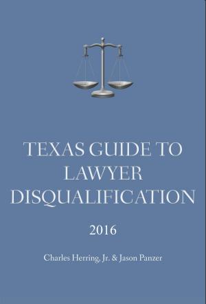 Cover of Texas Guide To Lawyer Disqualification