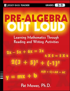 Cover of the book Pre-Algebra Out Loud by Mim Carlson, Margaret Donohoe