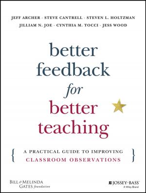 Book cover of Better Feedback for Better Teaching