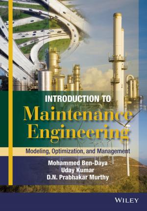 Cover of the book Introduction to Maintenance Engineering by Asif Sabanovic, Kouhei Ohnishi