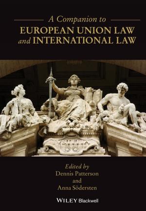 Cover of the book A Companion to European Union Law and International Law by Manoj Thulasidas