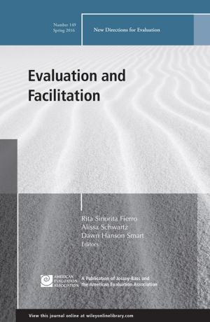Cover of the book Evaluation and Facilitation by Belinda Ellsworth