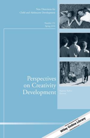 Book cover of Perspectives on Creativity Development