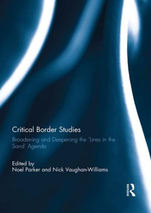 Cover of the book Critical Border Studies by Sue Nichols, Jennifer Rowsell, Helen Nixon, Sophia Rainbird