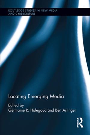 Cover of the book Locating Emerging Media by Ffion Mercer, Speechmark Speechmark